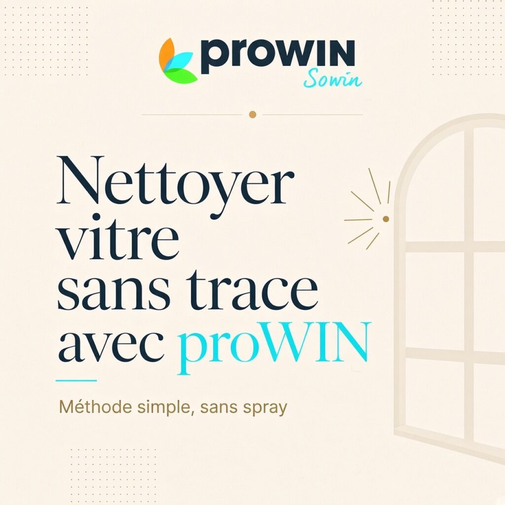 Nettoyer vitre sans trace