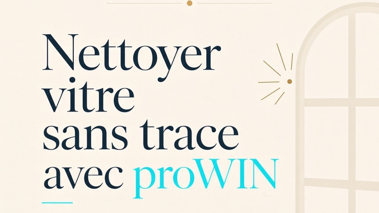 Nettoyer vitre sans trace