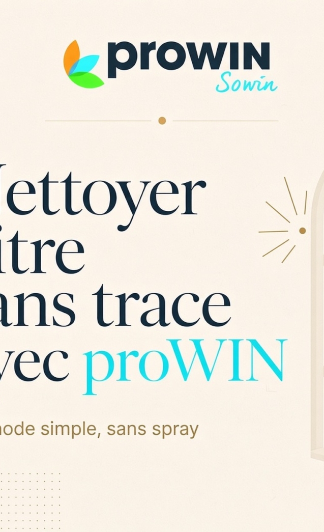 Nettoyer vitre sans trace